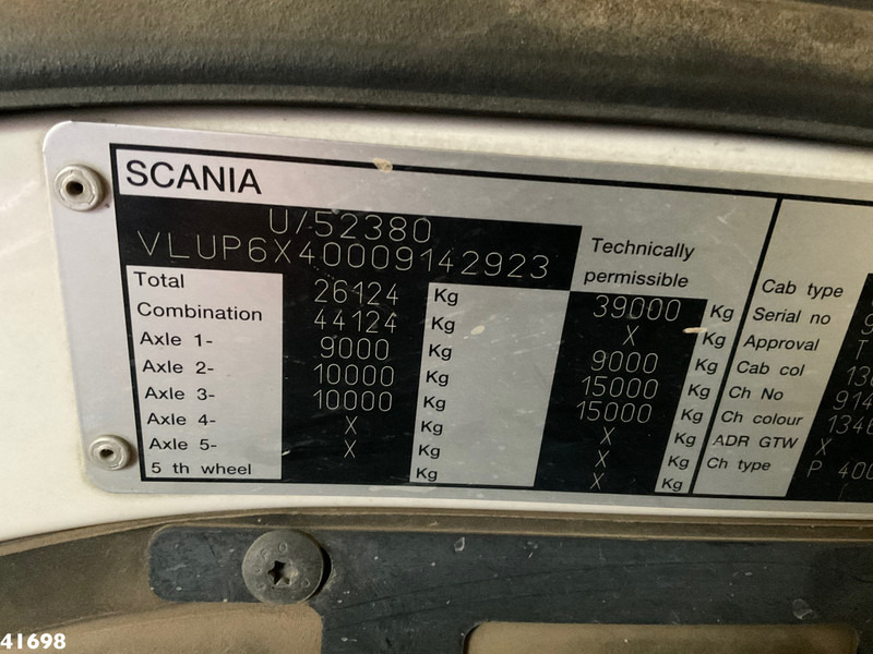 Abrollkipper Scania P 400 6x4 Manual Full Steel