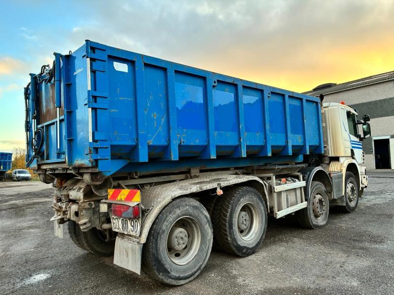 Abrollkipper Scania P 410