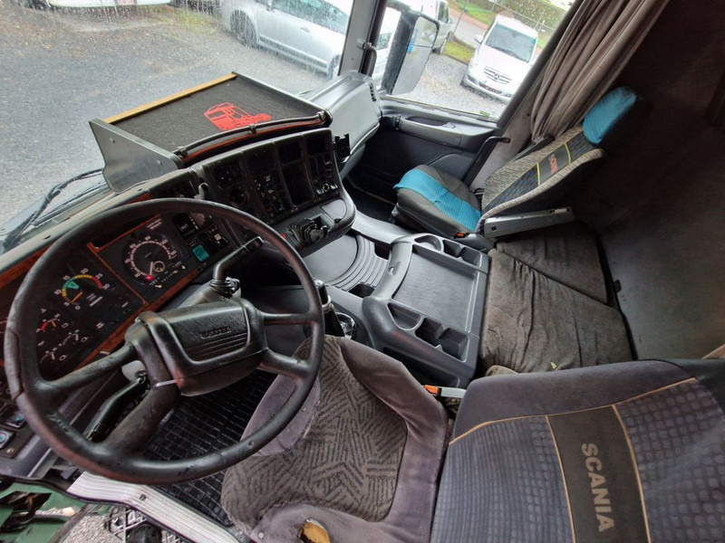 Abrollkipper Scania R124-400 6x2 / FREINS TAMBOURS / DRUM BRAKES