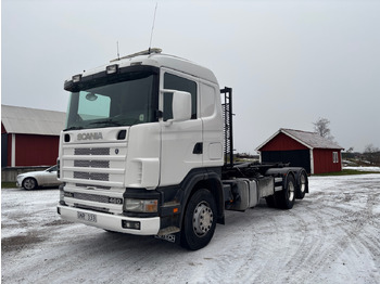 Abrollkipper Scania R144L 460