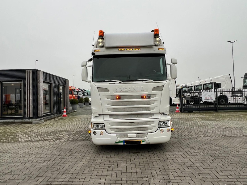 Abrollkipper Scania R450 6x2 Containersysteem VDL 21.000kg / Haakarmsysteem