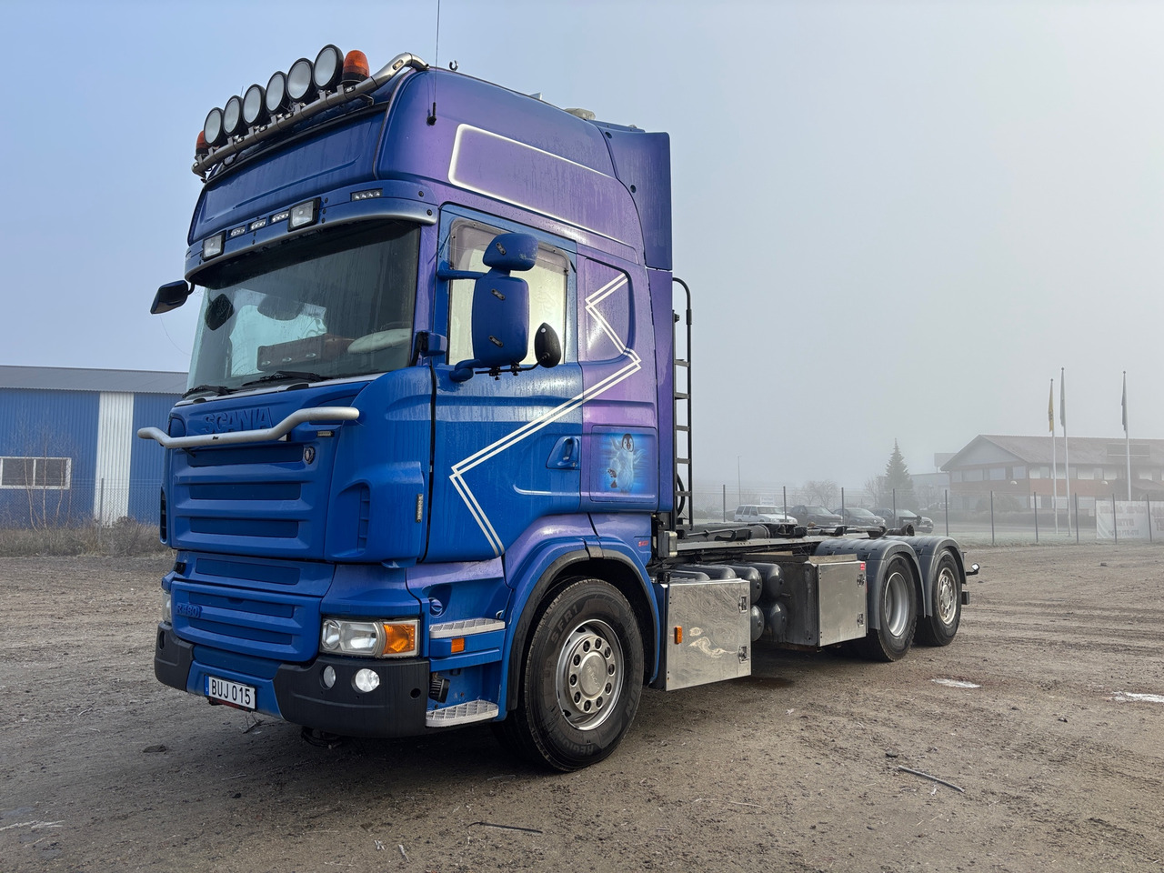Abrollkipper Scania R480