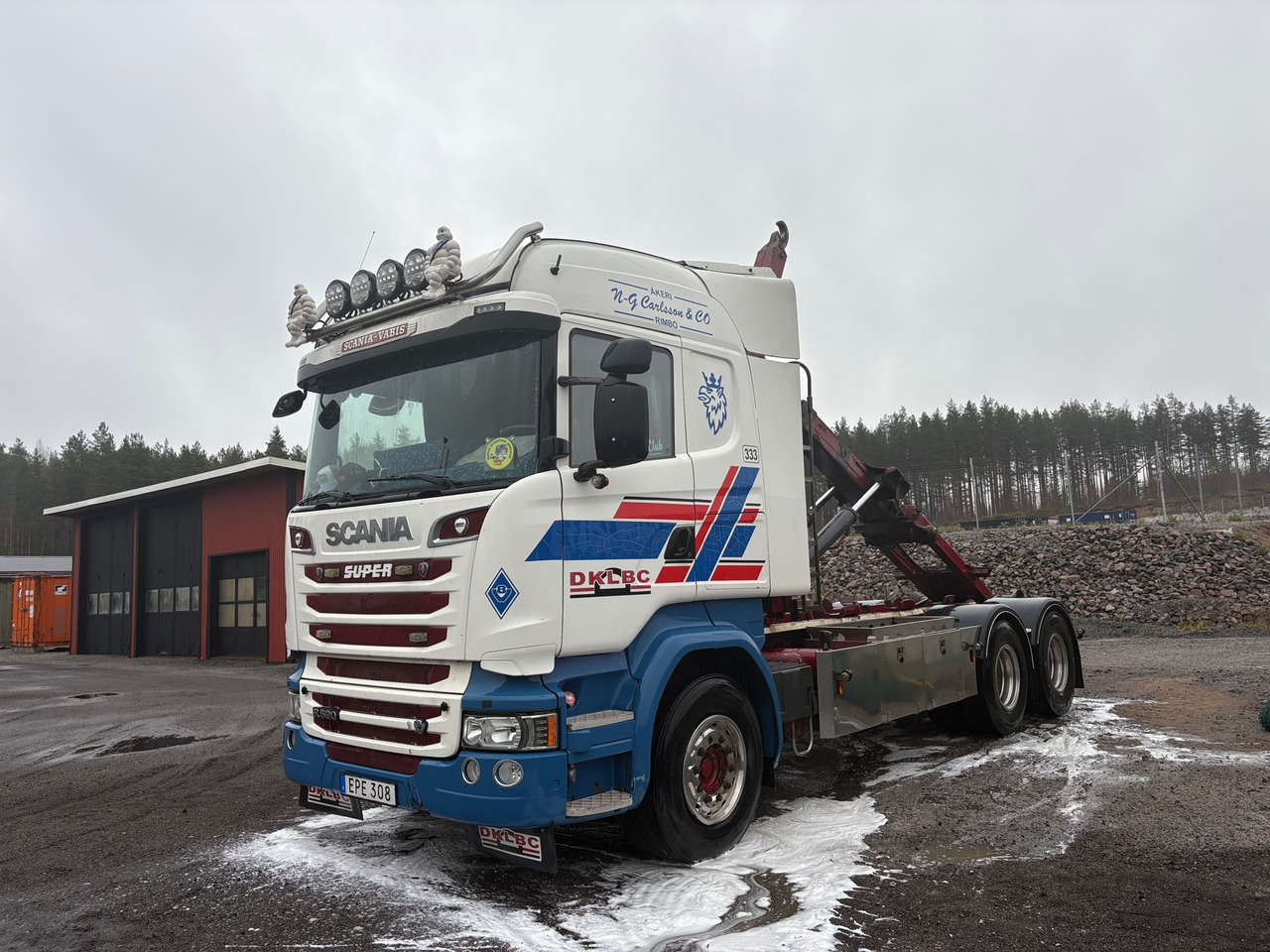 Abrollkipper Scania R520