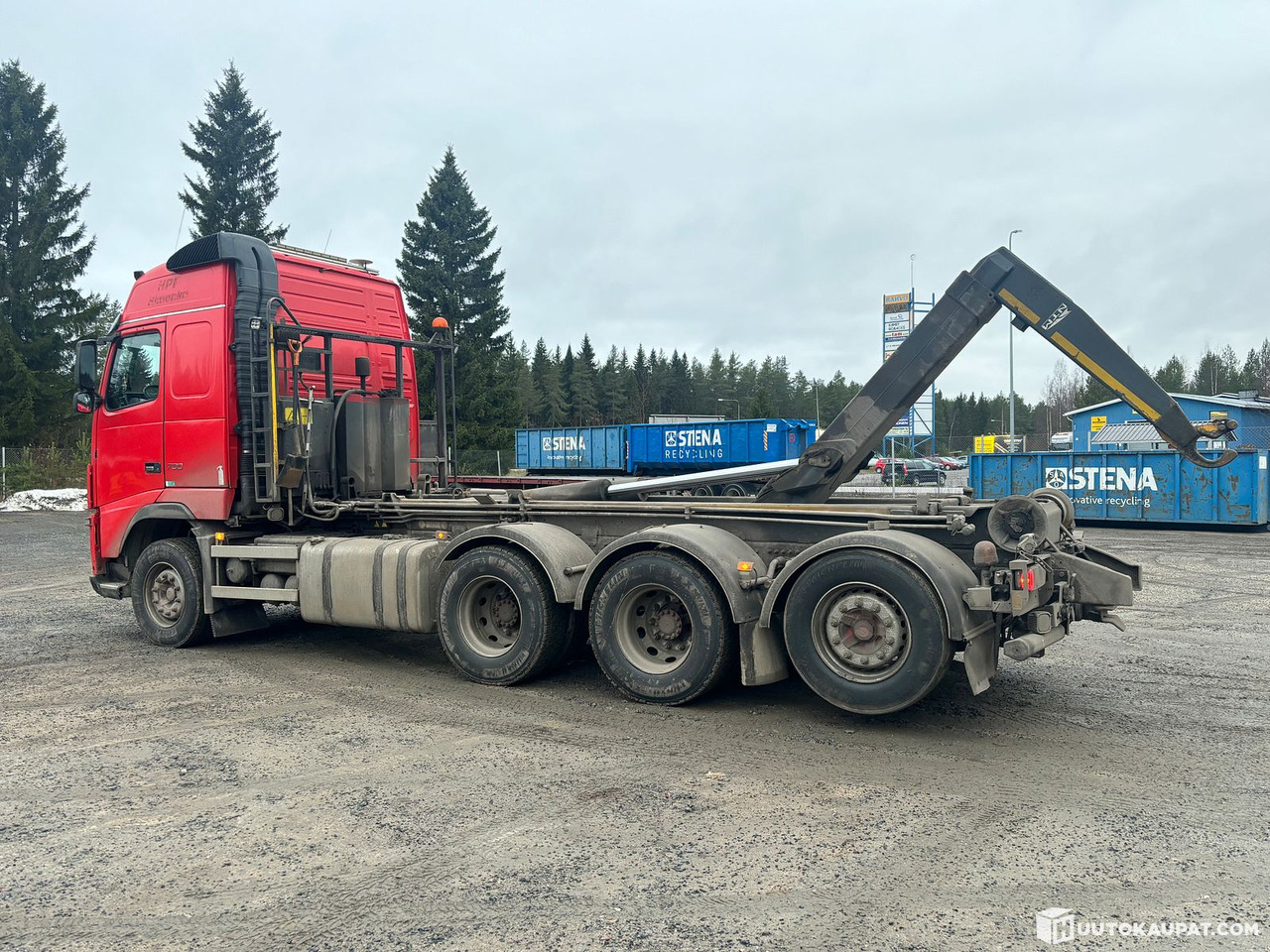 Abrollkipper Volvo FH16 hooklift truck. 2010, Kalajoki