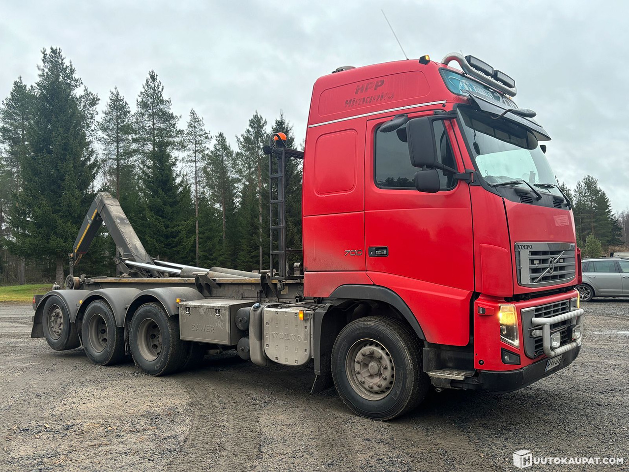 Abrollkipper Volvo FH16 hooklift truck. 2010, Kalajoki