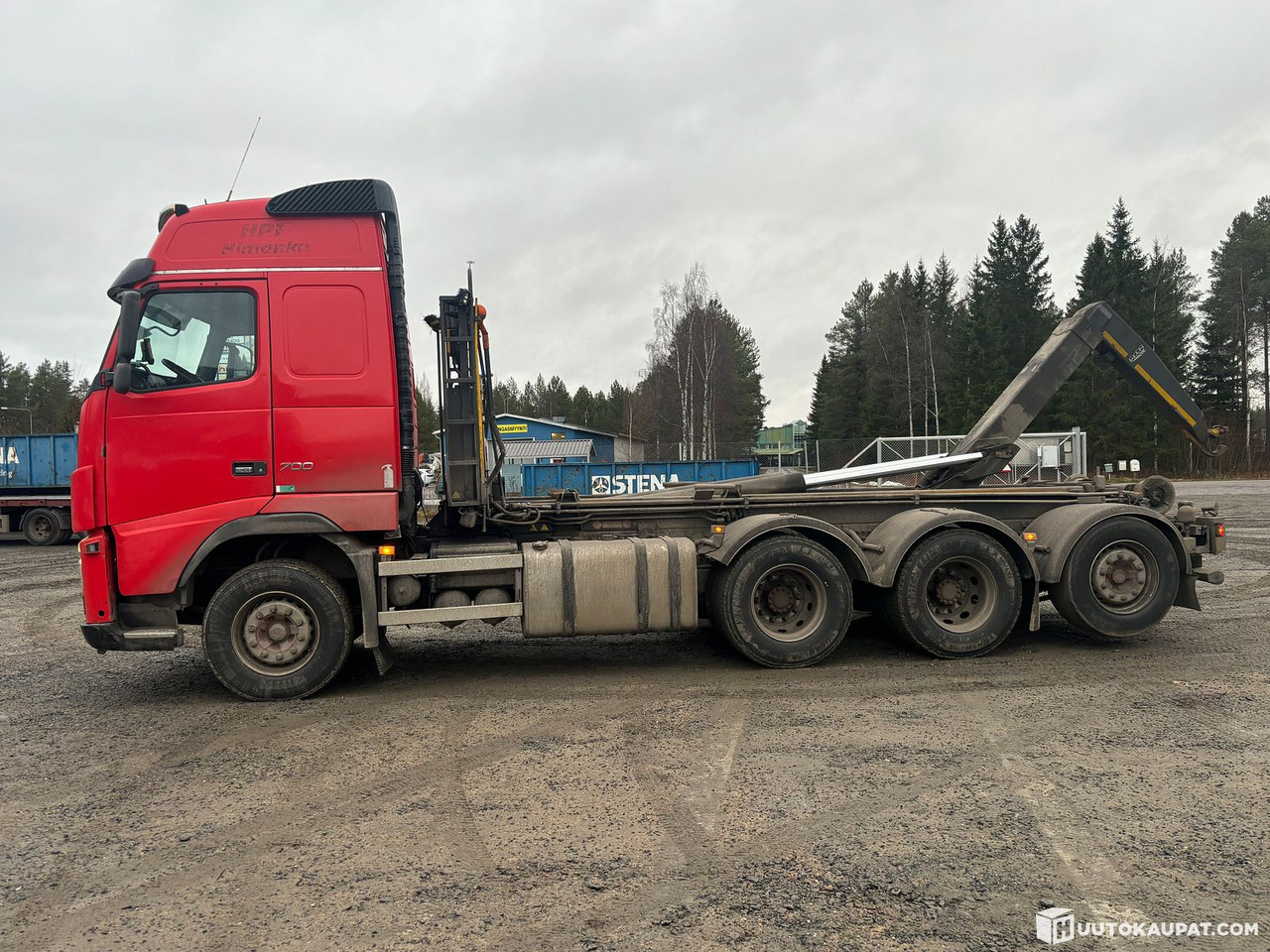 Abrollkipper Volvo FH16 hooklift truck. 2010, Kalajoki