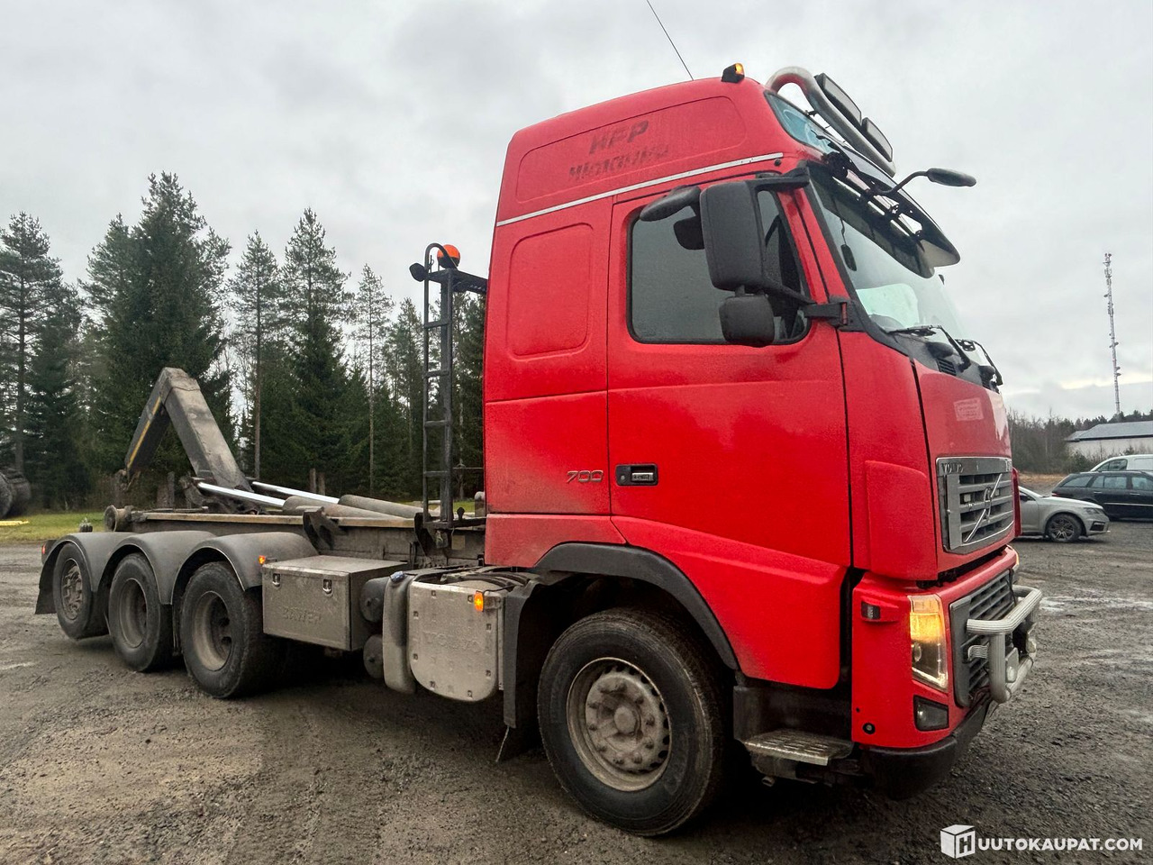 Abrollkipper Volvo FH16 hooklift truck. 2010, Kalajoki