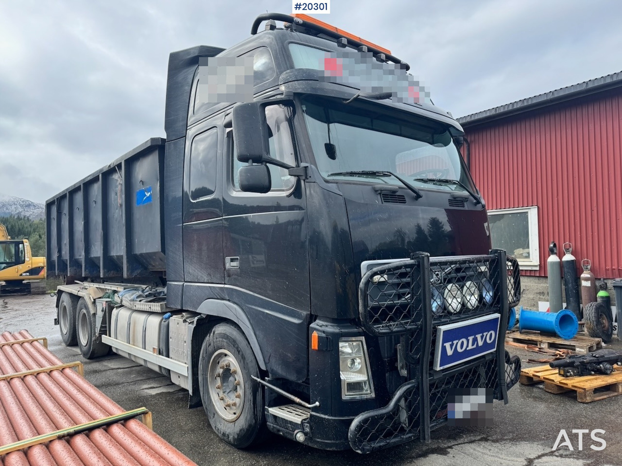 Abrollkipper Volvo FH480 Krokbil