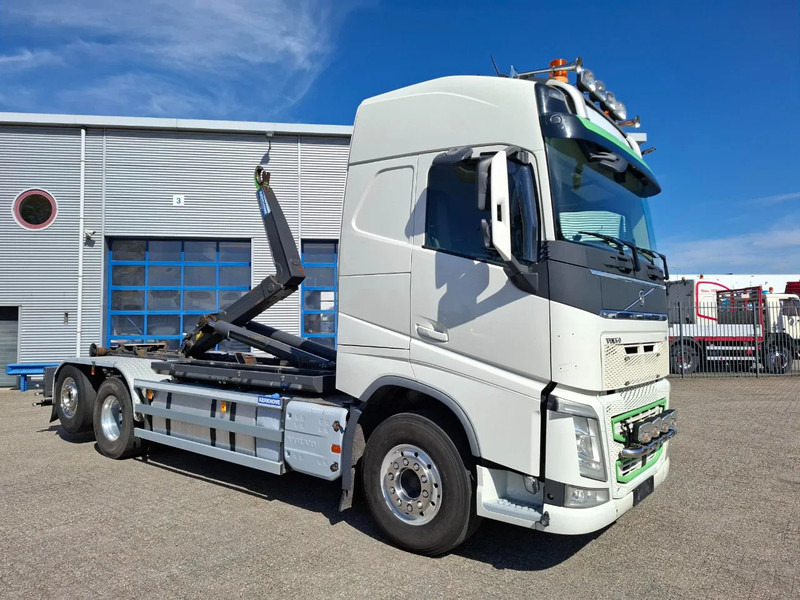 Abrollkipper Volvo FH4-500 / VEB+ / HOOK 22 TON / LIFT+LENKACHSE / TUV:02-02-2026 / FULL-AIR / LWDS / NAVI / ALCOA / AUTOMATIC / EURO-6 / 2017