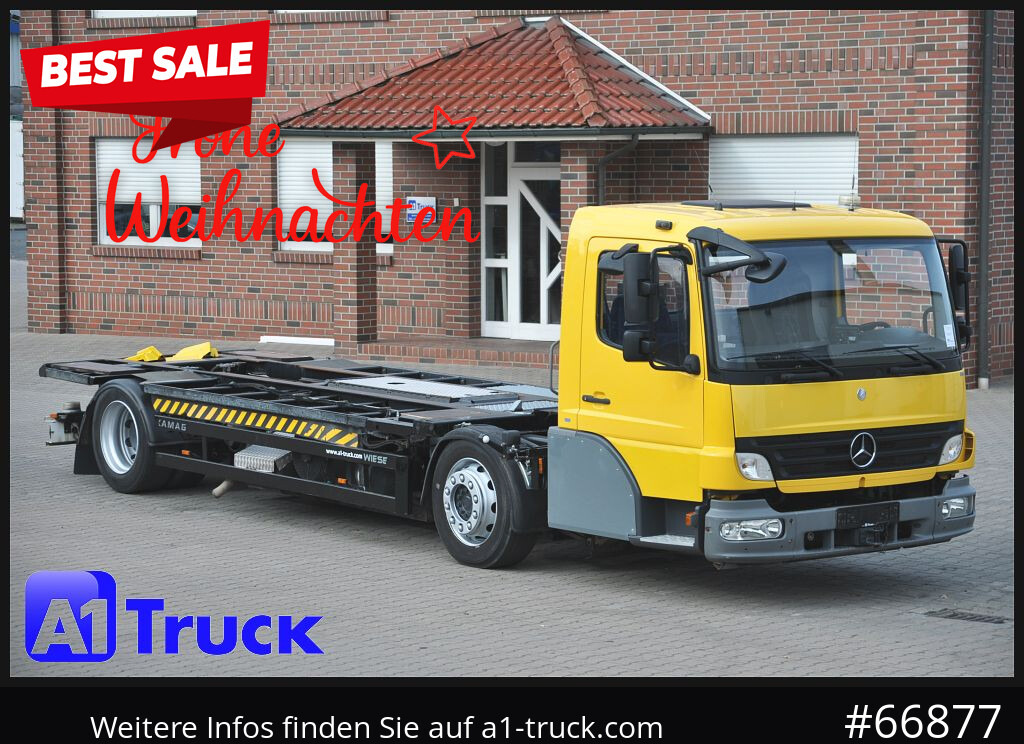 Containerwagen/ Wechselfahrgestell LKW KAMAG Kamag Wiesel, Umsetzer, Rangierer, 40Km/h,