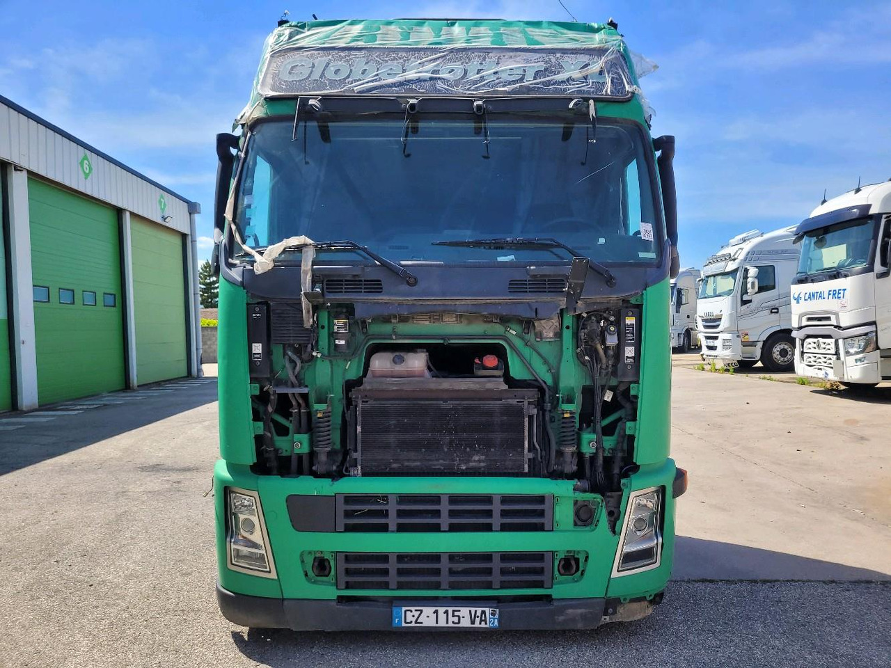 Containerwagen/ Wechselfahrgestell LKW VOLVO FH12 420 GLOBETROTTER