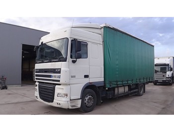 Koffer LKW DAF 105 XF 410 Space (MANUAL GEARBOX / FRENCH TRUCK IN GOOD CONDITION): das Bild 1