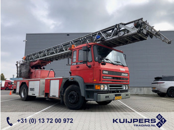 DAF 2500 / Magirus Ladder 30 mtr + Korf / Ladder Truck - Arbeitsbuhne / Fire Truck - LKW, Autokran: das Bild 1