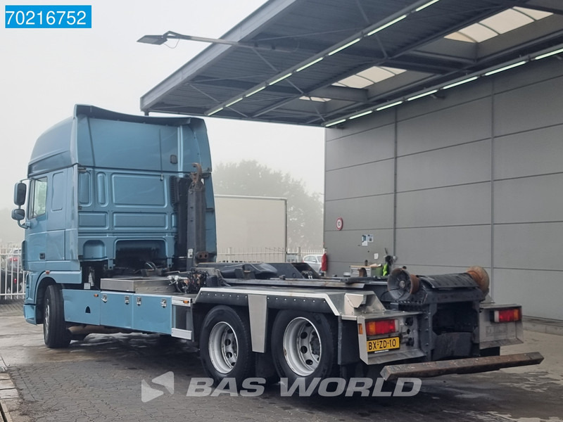 Abrollkipper DAF XF105.460 6X2 NL-Truck Hiab XR26S61 Manual Liftachse Euro 5: das Bild 13