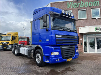 Fahrgestell LKW DAF XF 105 XF105-410 6X2 CHASSIS MANUAL GEARBOX GOOD CONDITION HOLLAND TRUCK!!!!!!!!!!: das Bild 1