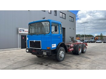 MAN 32.321 (BIG AXLES / STEEL SUSPENSION / 6 CYLINDER WITH MANUAL PUMP / 6X4) - Fahrgestell LKW