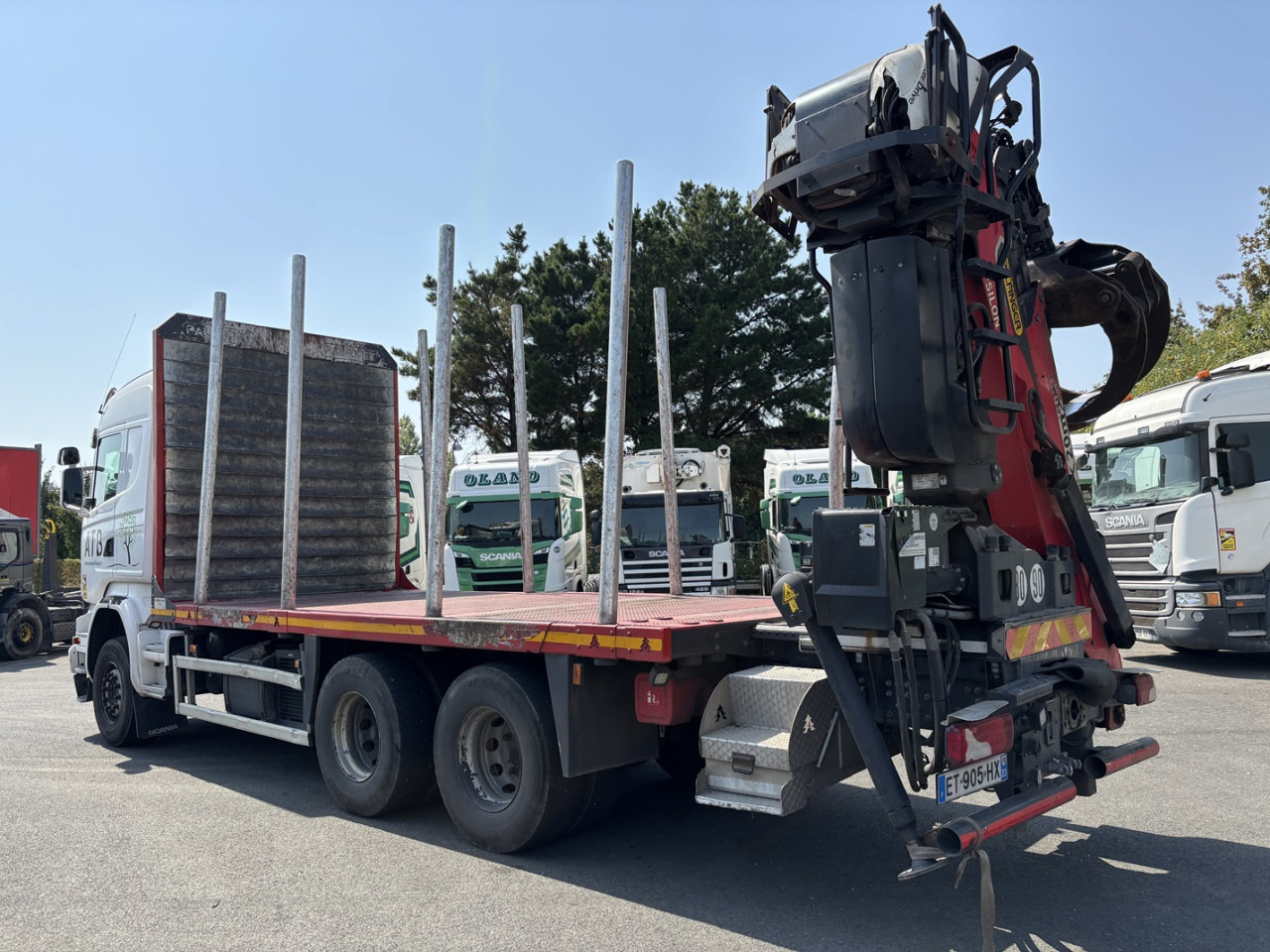 Fahrgestell LKW SCANIA R 580 CB6x4HHZ