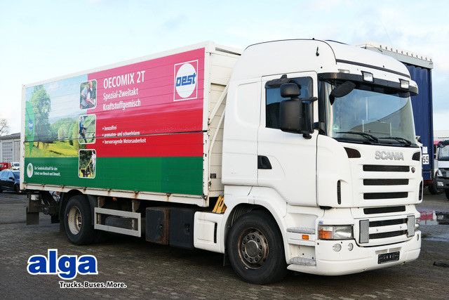 Getränkeaufbau LKW Scania R 420 LB4X2, Schwenkwand, LBW 2,0to., Retarder