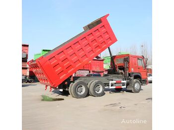 Kipper HOWO 6x4 drive red 10 wheels tipper truck lorry dumper: das Bild 2
