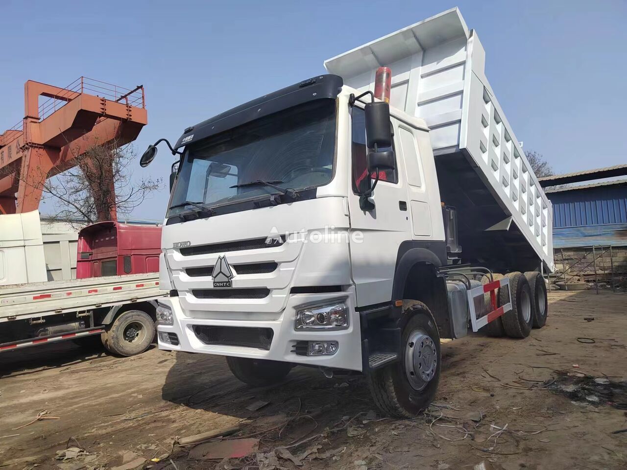 Kipper HOWO China tipper lorry Sinotruk Shacman dumper: das Bild 3