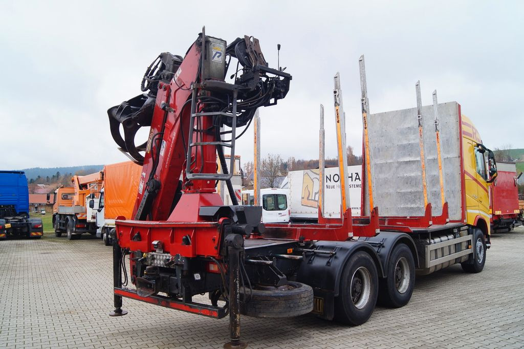 Holztransporter Volvo FH 500 Holztrans. mit Penz 12Z9 Holzkran Volvo FH 500 Holztrans. mit Penz 12Z9 Holzkran