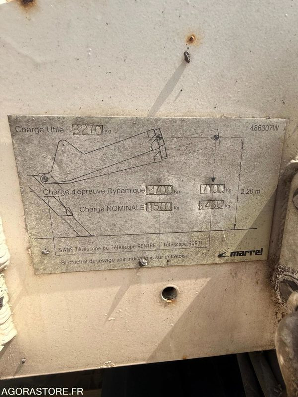 LKW IVECO STRALIS MULTIBENNE 4x2 - 2015 / 61000KM