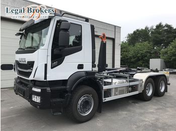 Abrollkipper IVECO Stralis 460 X-Way 6X4 + AJK HL20-5430 Containersyst: das Bild 1