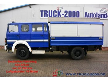 Koffer LKW Iveco 120-23 AW V8 4x4 Ideal als Expedition-Wohnmobil: das Bild 1
