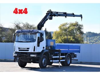 Pritsche LKW, Autokran Iveco Eurocargo 120E25* HIAB 099 BS -3DUO * 4x4 !: das Bild 1