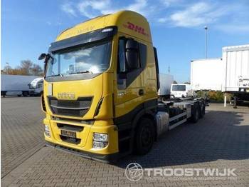 Containerwagen/ Wechselfahrgestell LKW Iveco Iveco Stralis AS 260 S 46 Stralis AS 260 S 46: das Bild 1