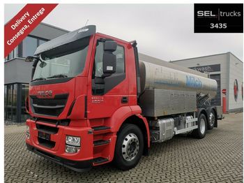 Tankwagen Für die Beförderung von Lebensmittel Iveco Stralis 400 / 2 Kammern (7.500 + 7.500)/Retarder: das Bild 1