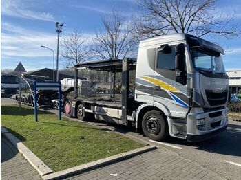 Autotransporter LKW Iveco Stralis 500 6X2 EURO 6 + RETARDER - ROLFO TRUCKT: das Bild 1