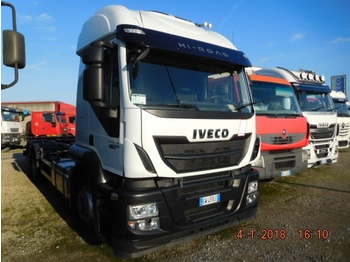 Containerwagen/ Wechselfahrgestell LKW Iveco Stralis AT 460: das Bild 1