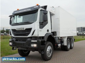 Kühlkoffer LKW Iveco Trakker AD380T38H 6x4 Frigo truck: das Bild 1