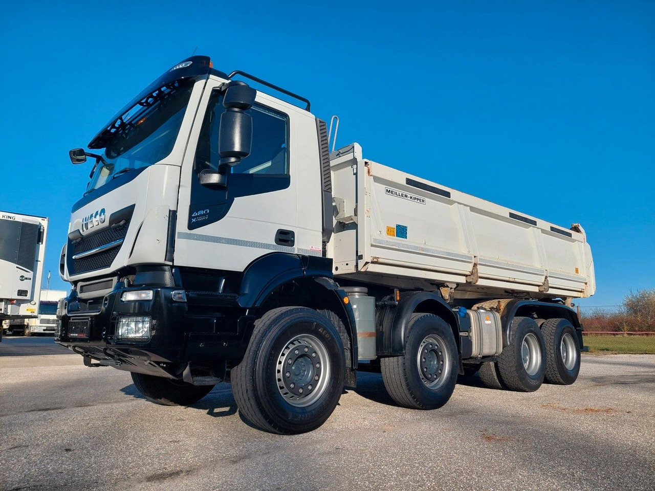 Kipper Iveco AD340X480 X-Way Bordmatic Meiller 8x4