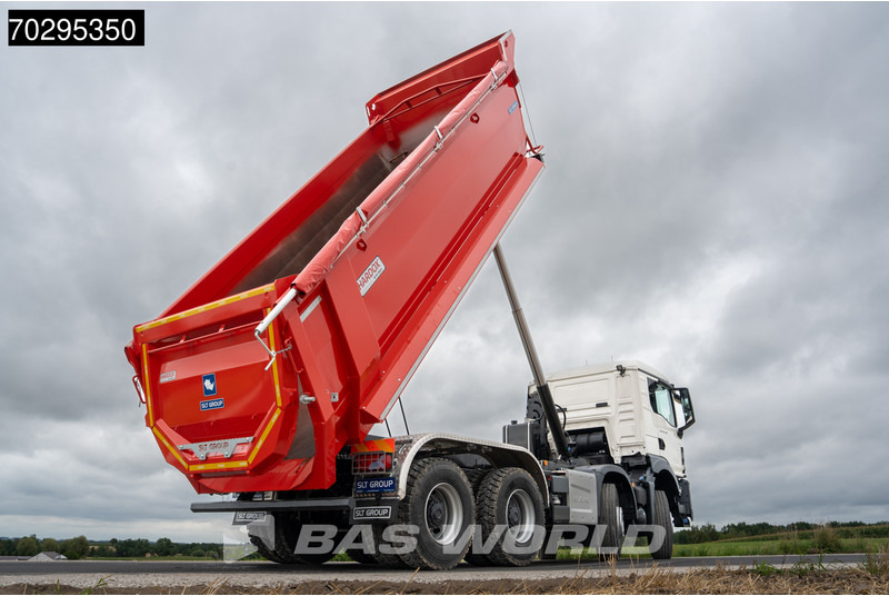 Kipper MAN TGS 35.440 TGS 8X4 18M3 Steel Tipper Hardox Steel Suspension Euro 6