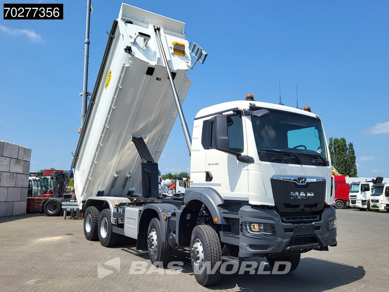 Kipper MAN TGS 41.480 8X6 NEW! 19m3 Meiller Tipper Big-Axle Steel suspension Automatic Euro 6
