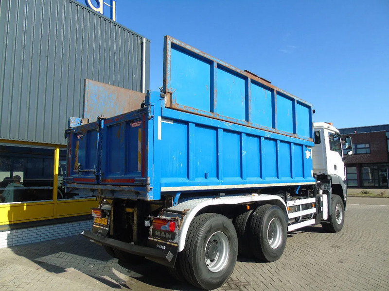 Kipper MAN TGX + 6x6 + HIAB 166 E3 HIPRO + 3SIDE TIPPER