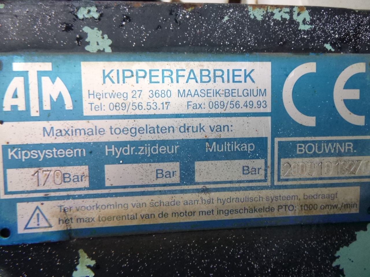 Kipper M.A.N. 41.414 8x4 tipper 20 m3
