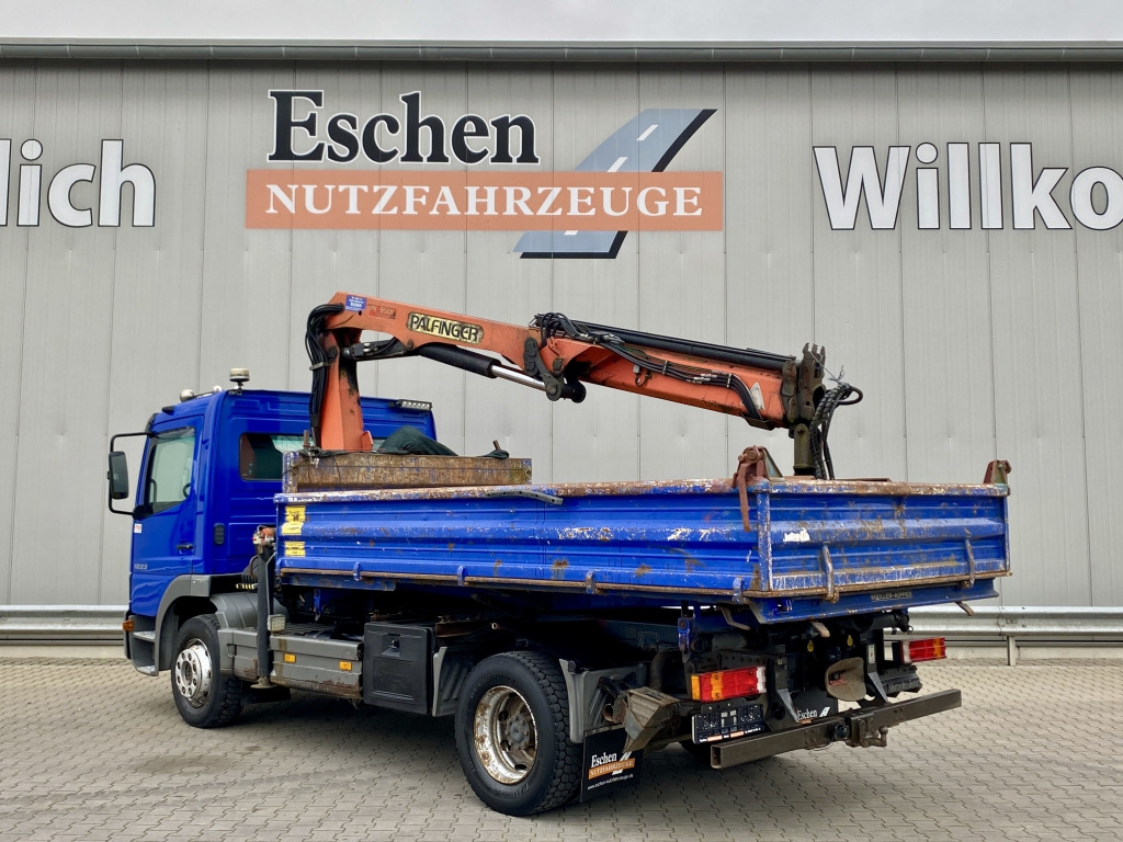 Kipper Mercedes-Benz 1223 / Palfinger PK9501 Faltkran