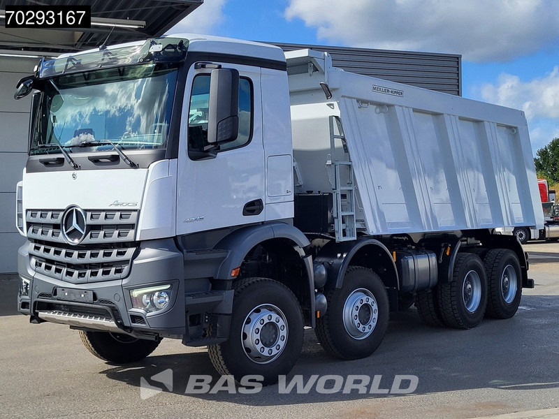 Kipper Mercedes-Benz Arocs 4145 8X4 New! 22m3 Meiller Kipper Big-Axle Steelsuspension Manual Euro 3