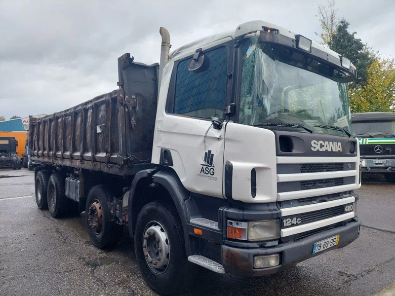 Kipper Scania P124-420 8x4 Kipper Steel