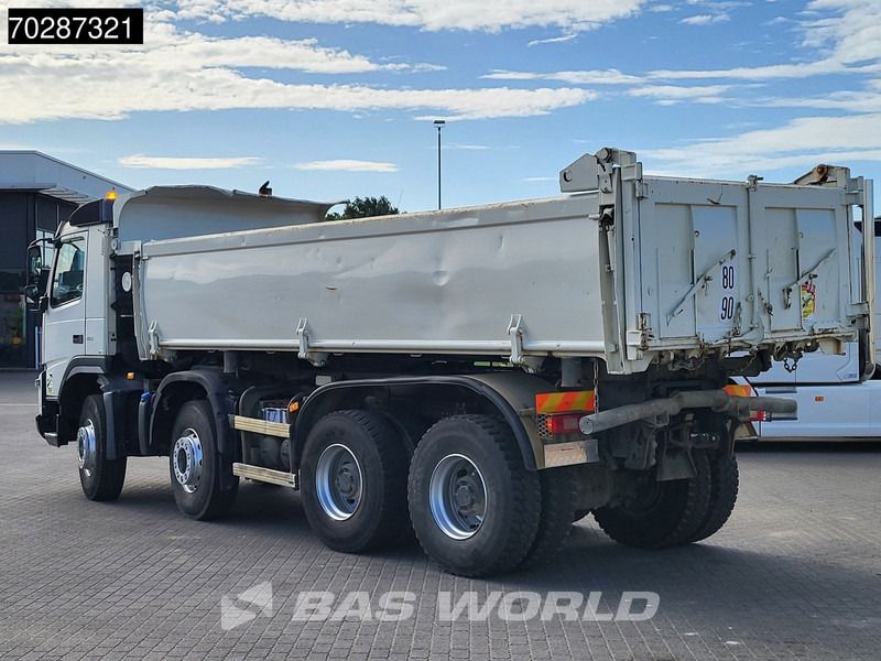 Kipper Volvo FMX 410 8X4 13m3 Marrel Tipper SteelSuspension 2-Side Kipper BigAxle Euro 5