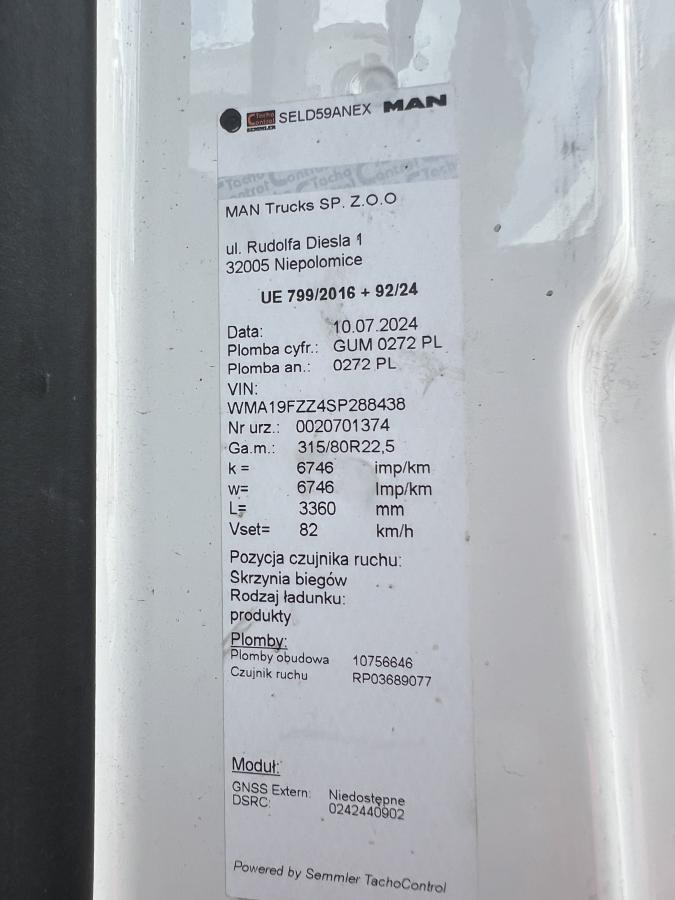 Koffer LKW MAN TGS 26.440