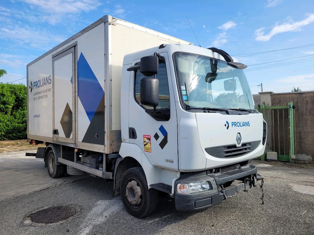 Koffer LKW RENAULT MIDLUM 180 DXL