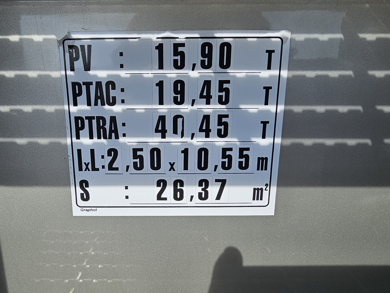 Koffer LKW Renault AE380 PHASE1