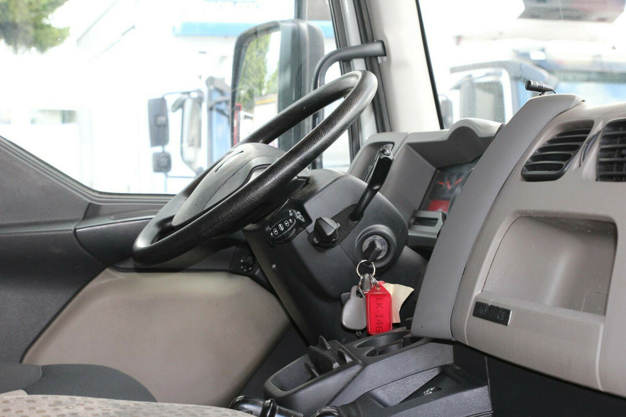 Koffer LKW Renault Midlum   Koffer 4,1m   seitliches Rolltor + Tür
