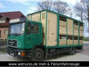 Tiertransporter LKW MAN 14232  KABA Doppelstock: das Bild 1
