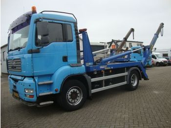 Containerwagen/ Wechselfahrgestell LKW MAN 18-350 hyvalift12 ton: das Bild 1