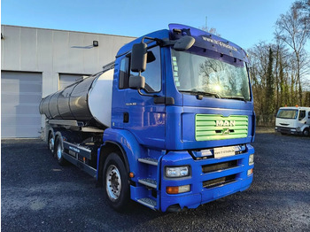Tankwagen Für die Beförderung von Milch MAN TGA 26.360 6X2 TANK IN INSULATED STAINLESS STEEL 15500L 2 COMP: das Bild 3